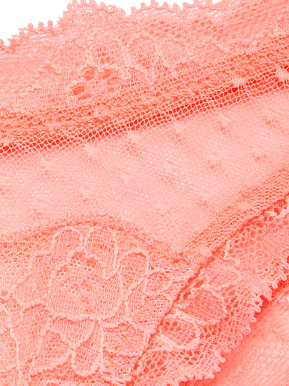 vs Dream Angels Lace & Mesh String Bikini Panty Neon Nectar 4 of 4 