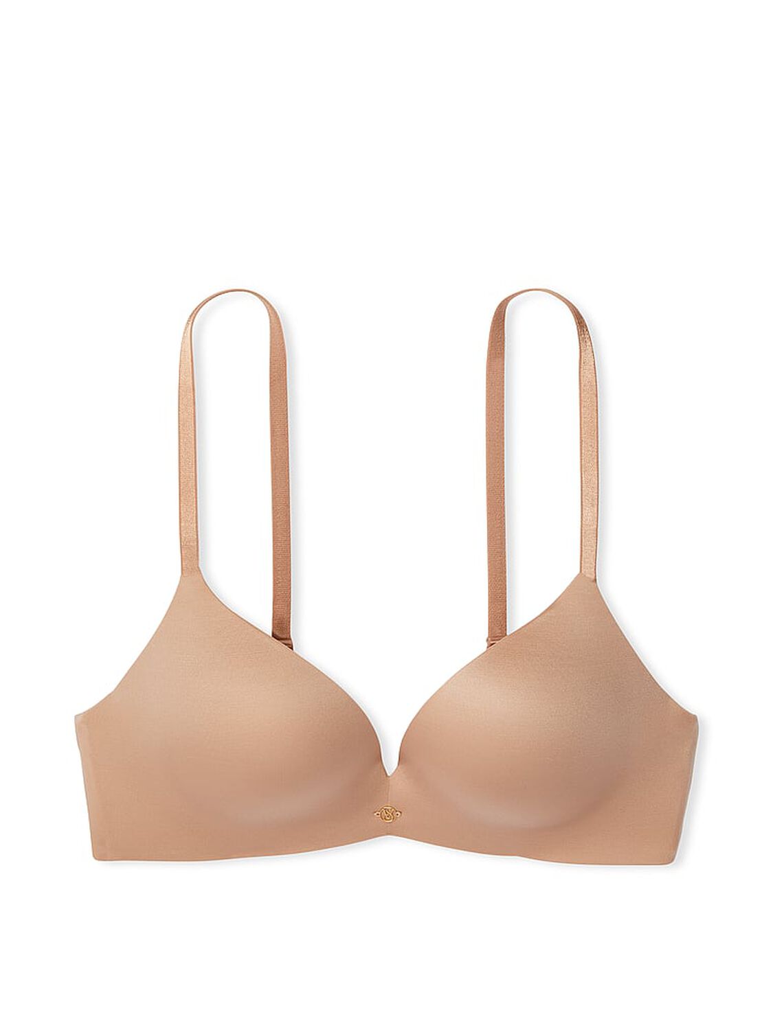 vs Very Sexy So Obsessed Smooth Wireless Push-Up Bra Praline 3 of 8 
