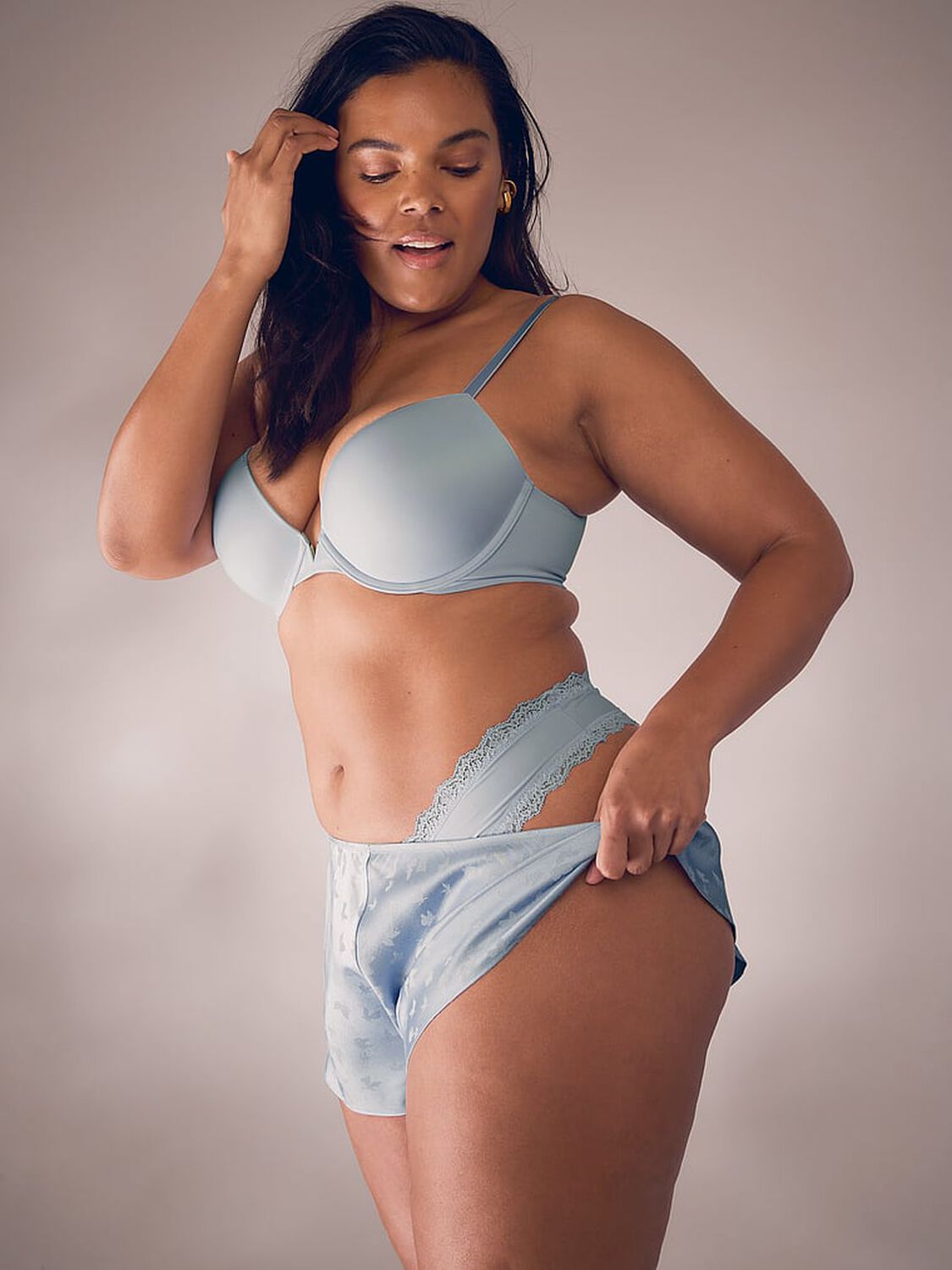 vs Dream Angels Smooth Push-Up Bra Palest Blue 4 of 4 