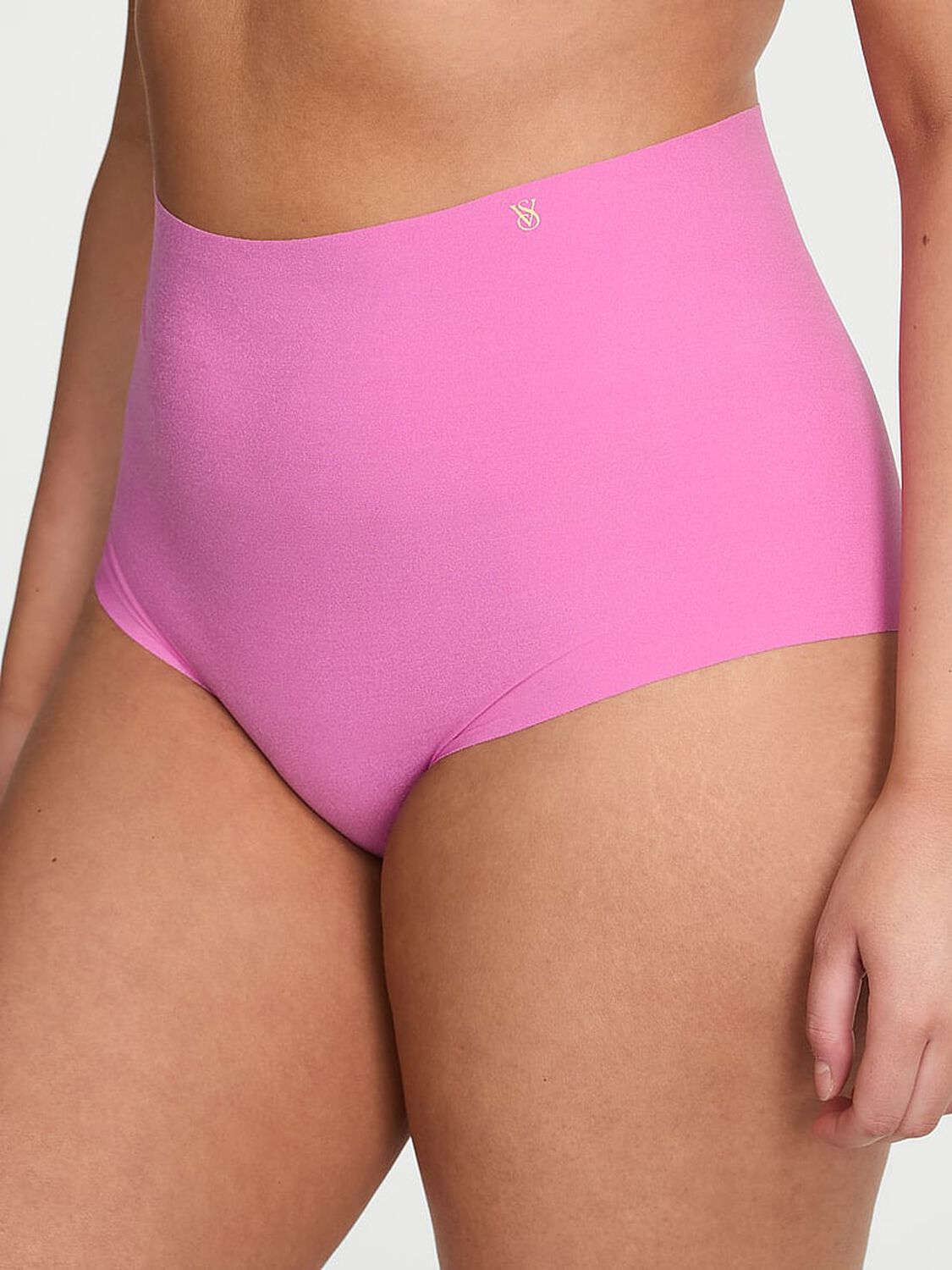 vs No-Show No-Show High-Waist Brief Panty New Peony 1 of 3 