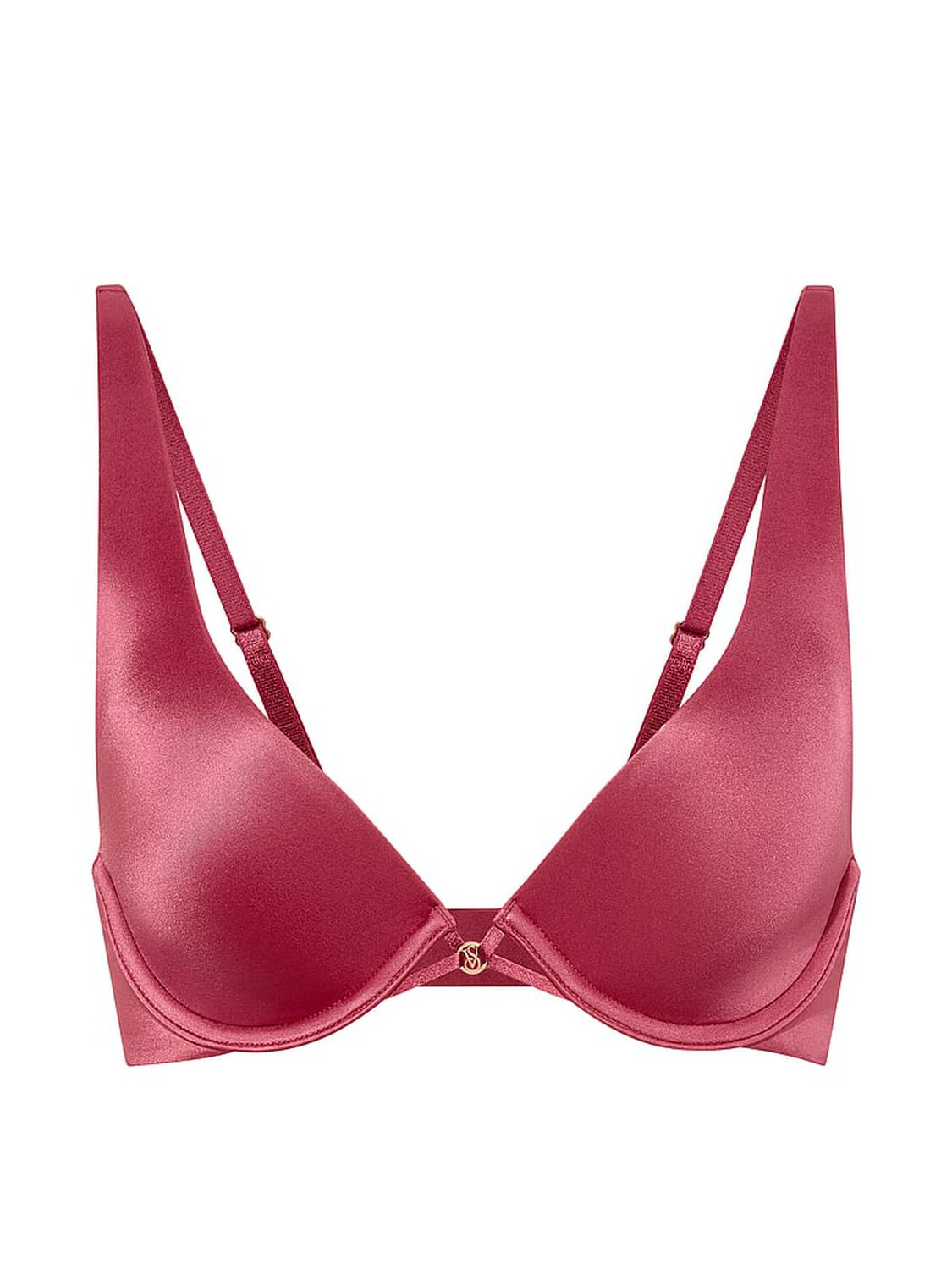 vs Very Sexy Smooth Lightly Lined Plunge Bra Peony 3 of 3 