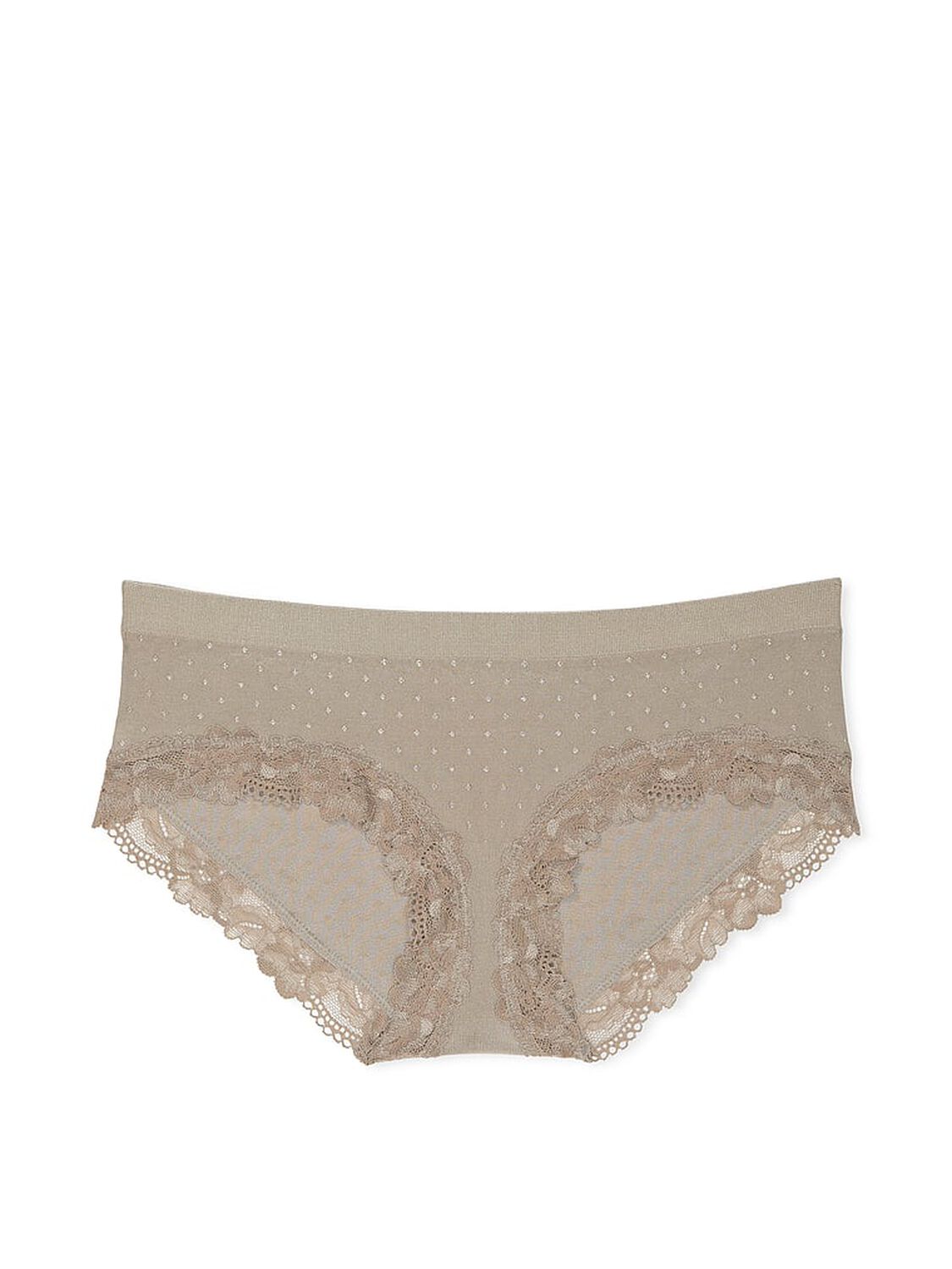 vs Seamless Seamless Lace-Trim Hiphugger Panty Dove Grey 3 of 3 