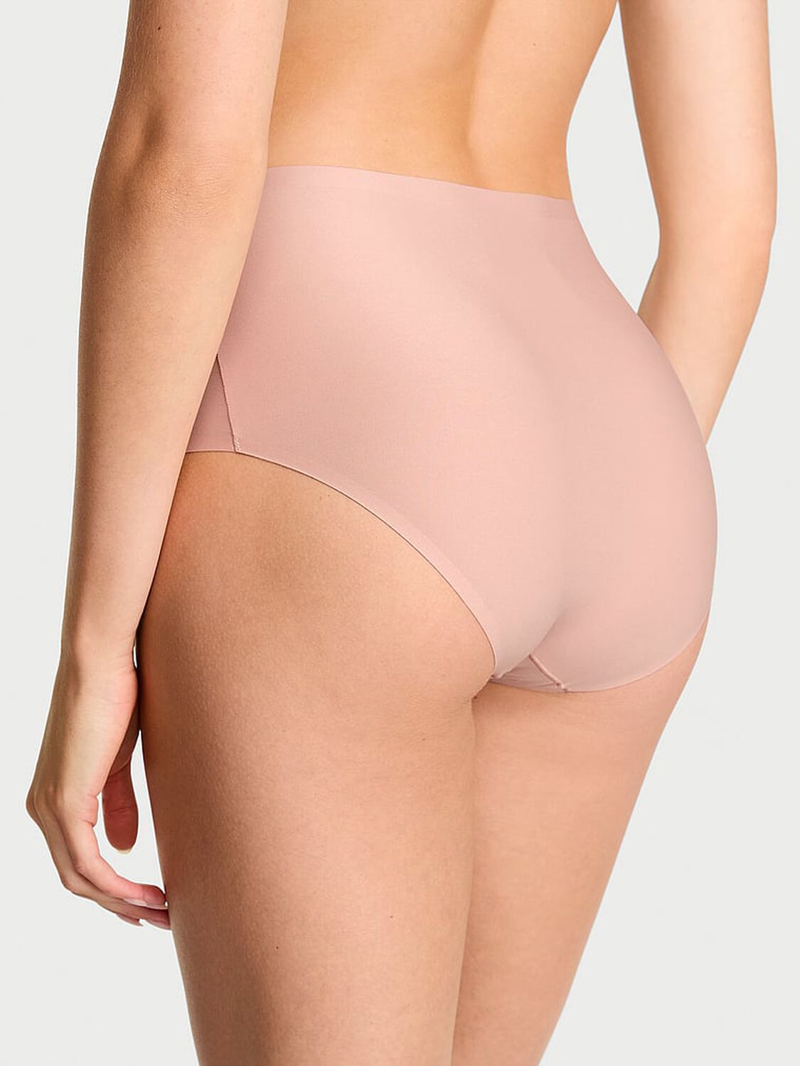 vs Body By Victoria Body by Victoria Flex Mid-Rise Modern Brief Panty Macaron 2 of 3 