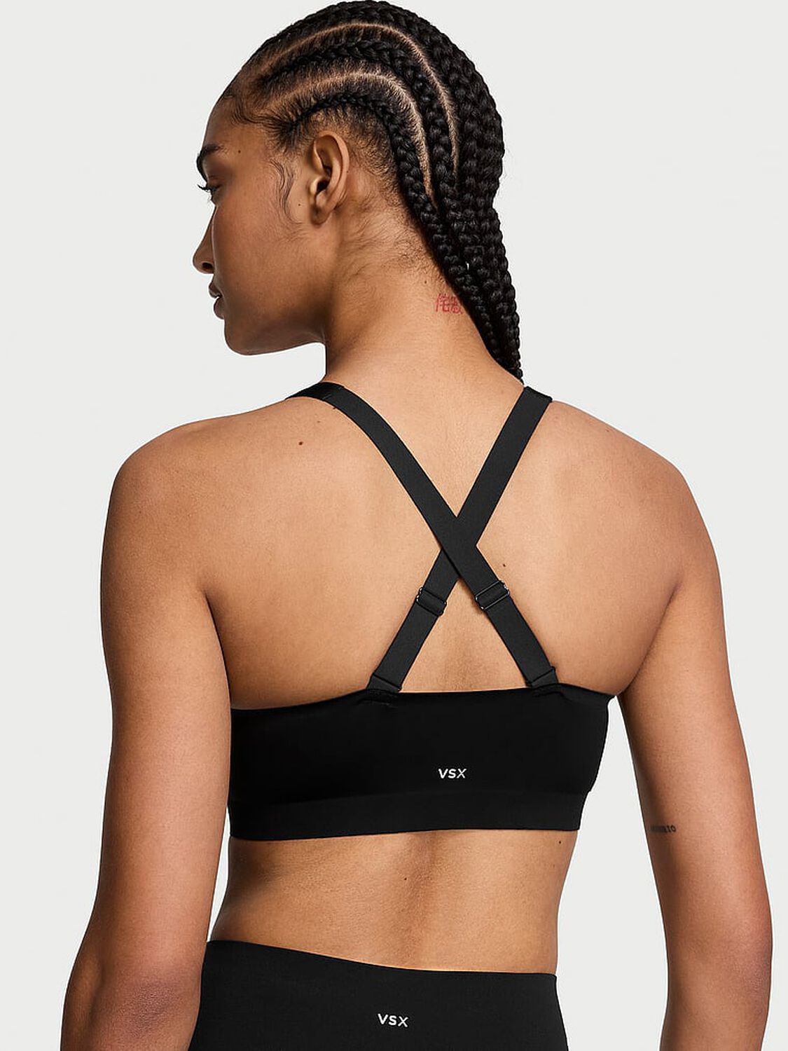 vs Vsx Knockout Front-Close Sports Bra Black 2 of 4 