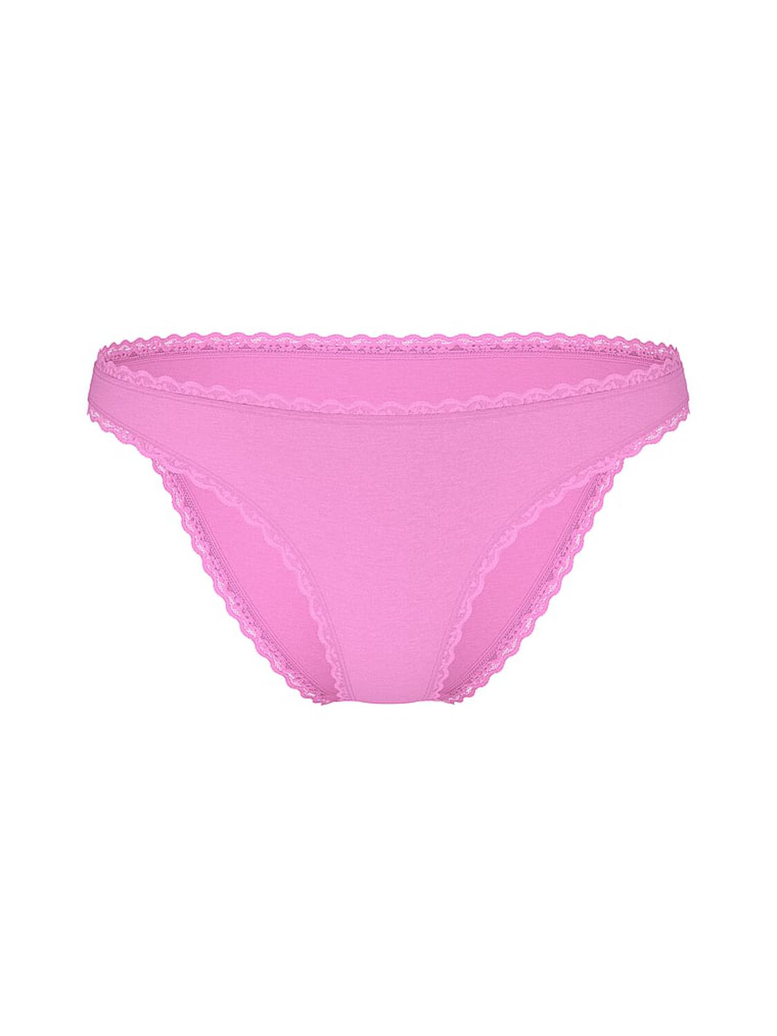 vs The Lacie Lace-Waist Bikini Panty Pink Lilac 2 of 2 
