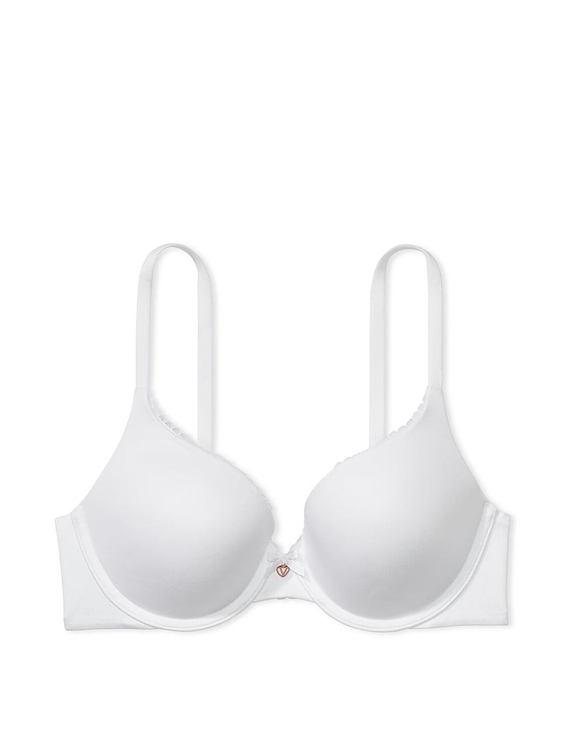 vs Body By Victoria Perfect Shape Smooth Push-Up Bra White 3 of 3 