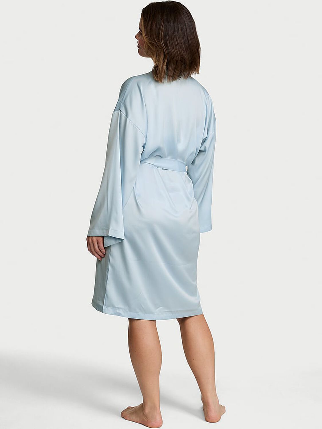 vs Victoria's Secret Satin Midi Robe 2 of 2 