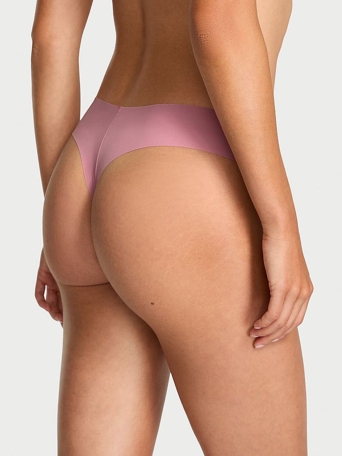 vs No-Show No-Show Thong Panty Lilac Pink 2 of 3 