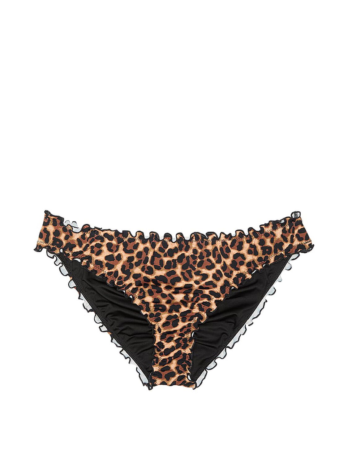 vs Victoria's Secret Swim Essential Ruched Cheeky Bikini Bottom True Cat 1 of 1 