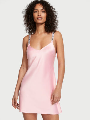 Shine Strap Satin Slip