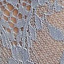 Twinkle Silver Lace Strappy Brazilian Panty, Blue Grey, swatch