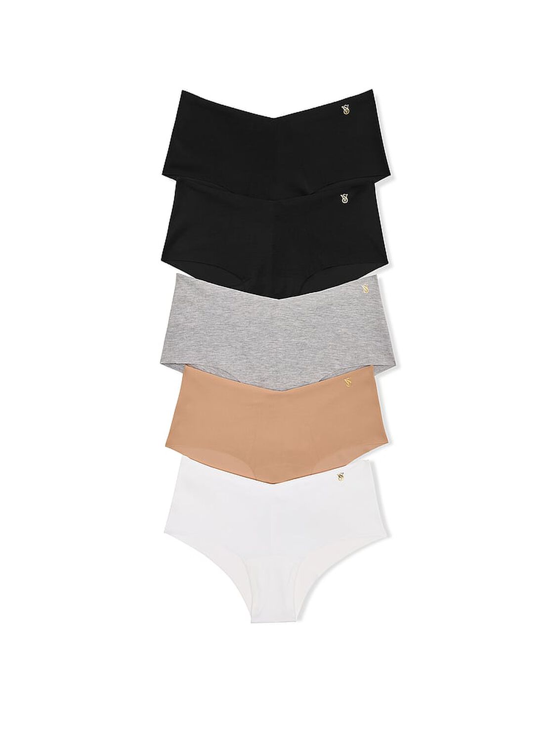 vs Victoria's Secret 5-Pack No-Show Cheeky Panties Assorted 1 of 1 