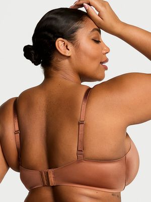 Smooth Lightly Lined Plunge Demi Bra