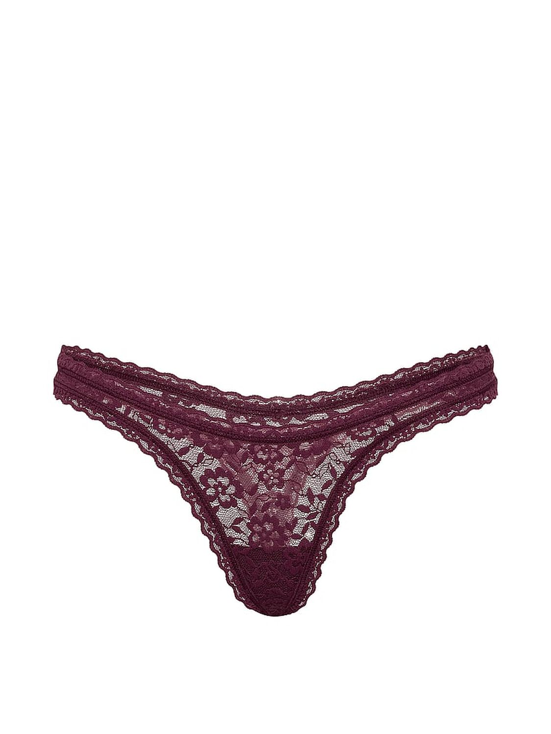 vs The Lacie Lace Ultra-Mini Scoop Thong Panty 3 of 3 