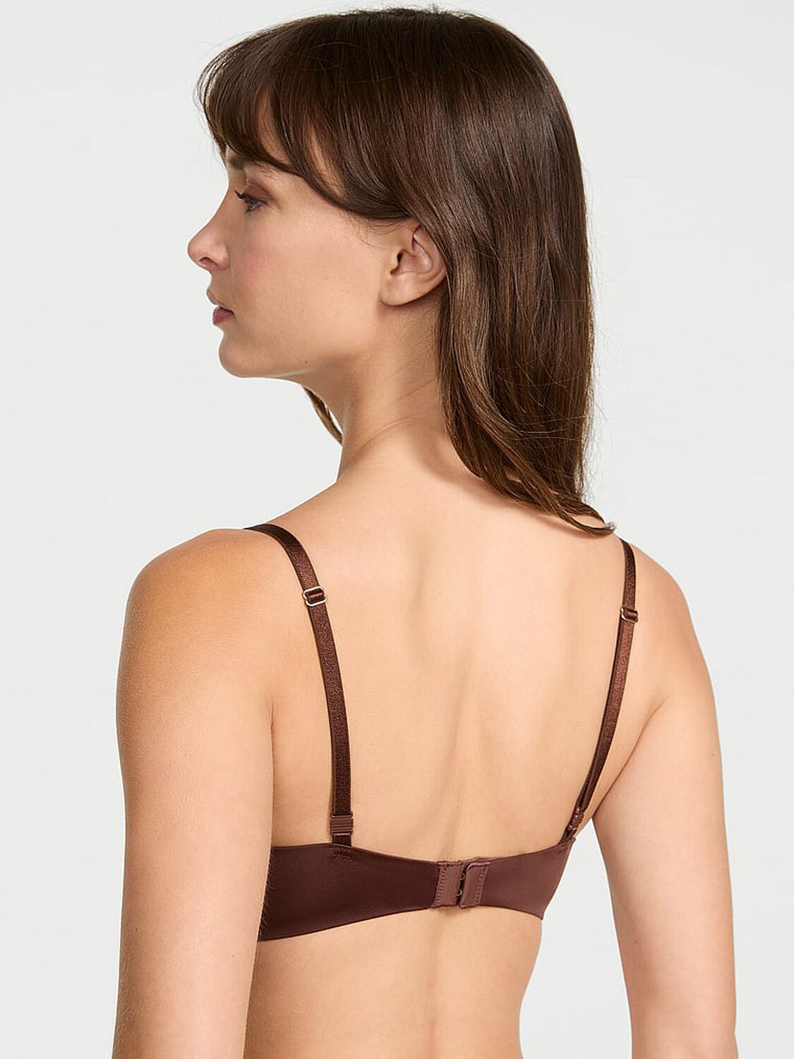 vs Very Sexy Bombshell Add-2-Cups Lace-Trim Push-Up Bra Ganache 2 of 3 