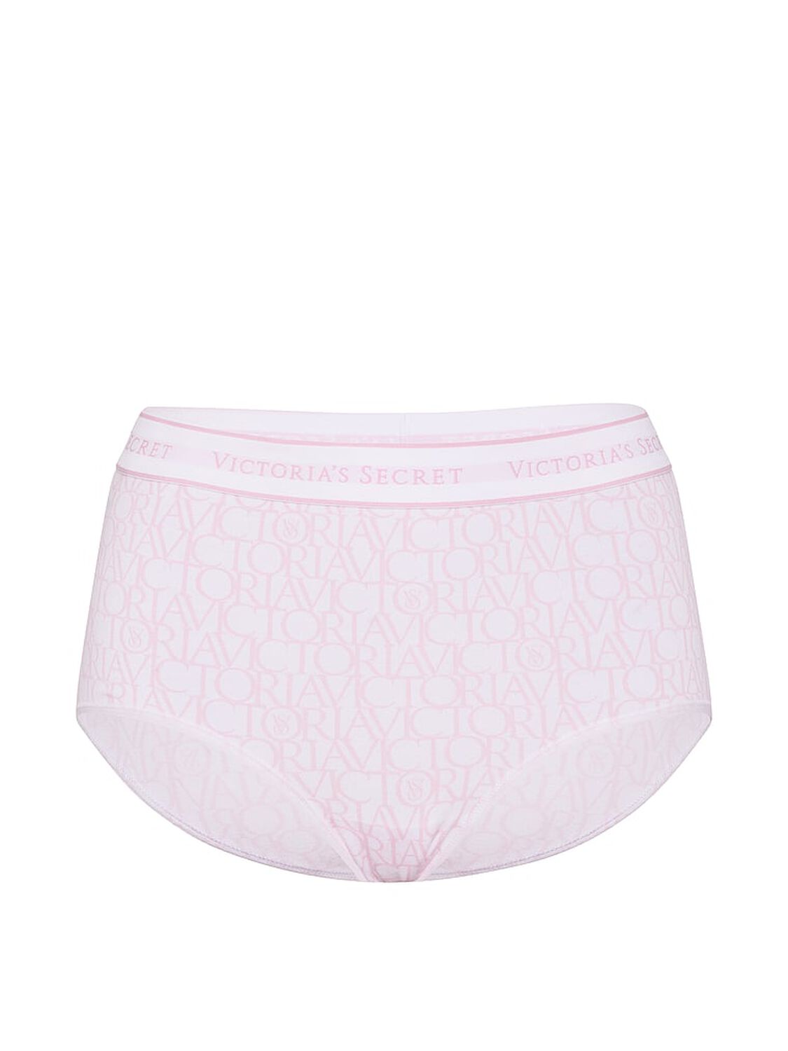 vs Cotton Logo Cotton Modern Brief Panty Pink Victoria Logos 3 of 3 