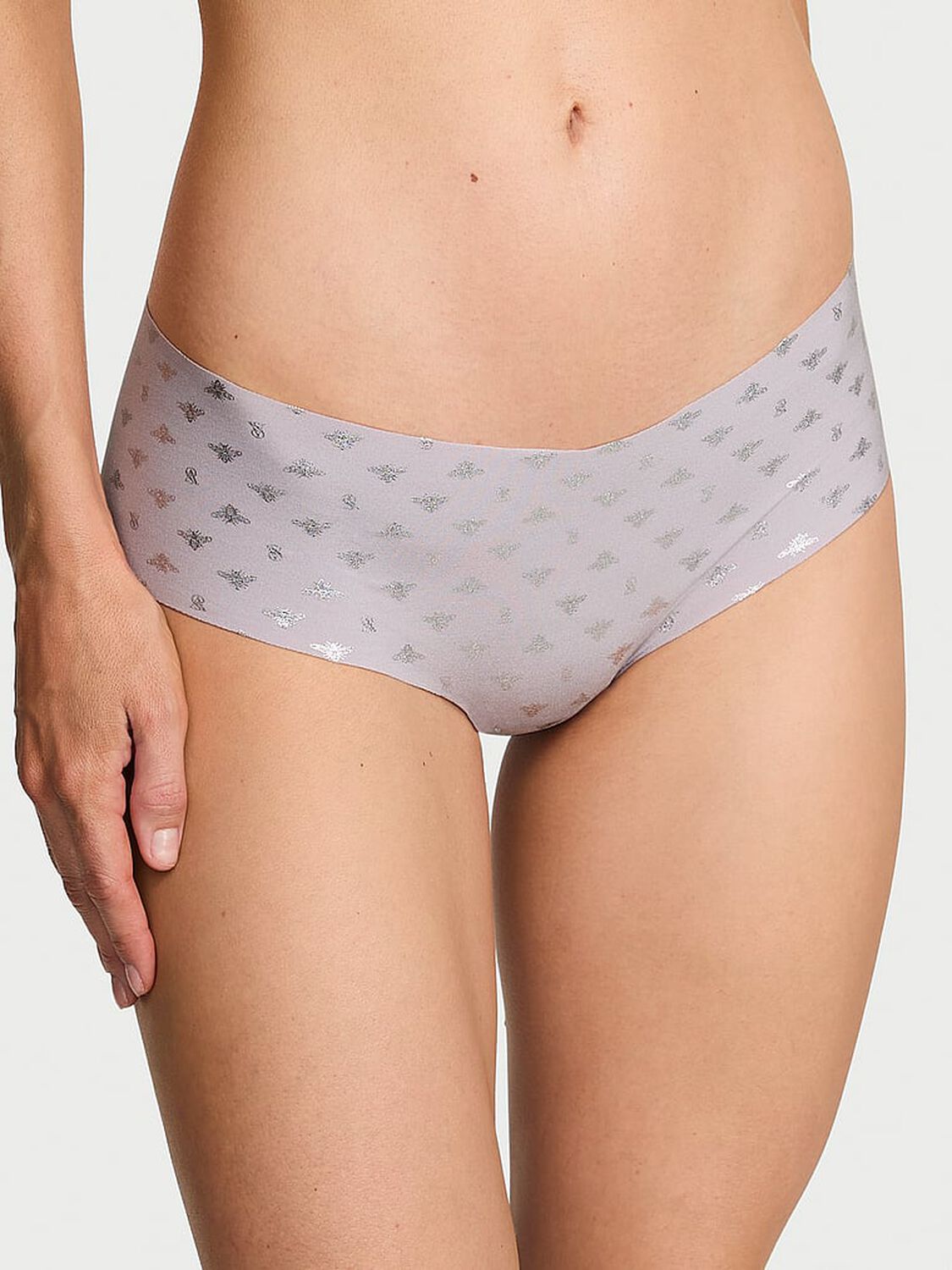 vs No-Show No-Show Cheeky Panty Feather Blue Foil Bees 1 of 3 