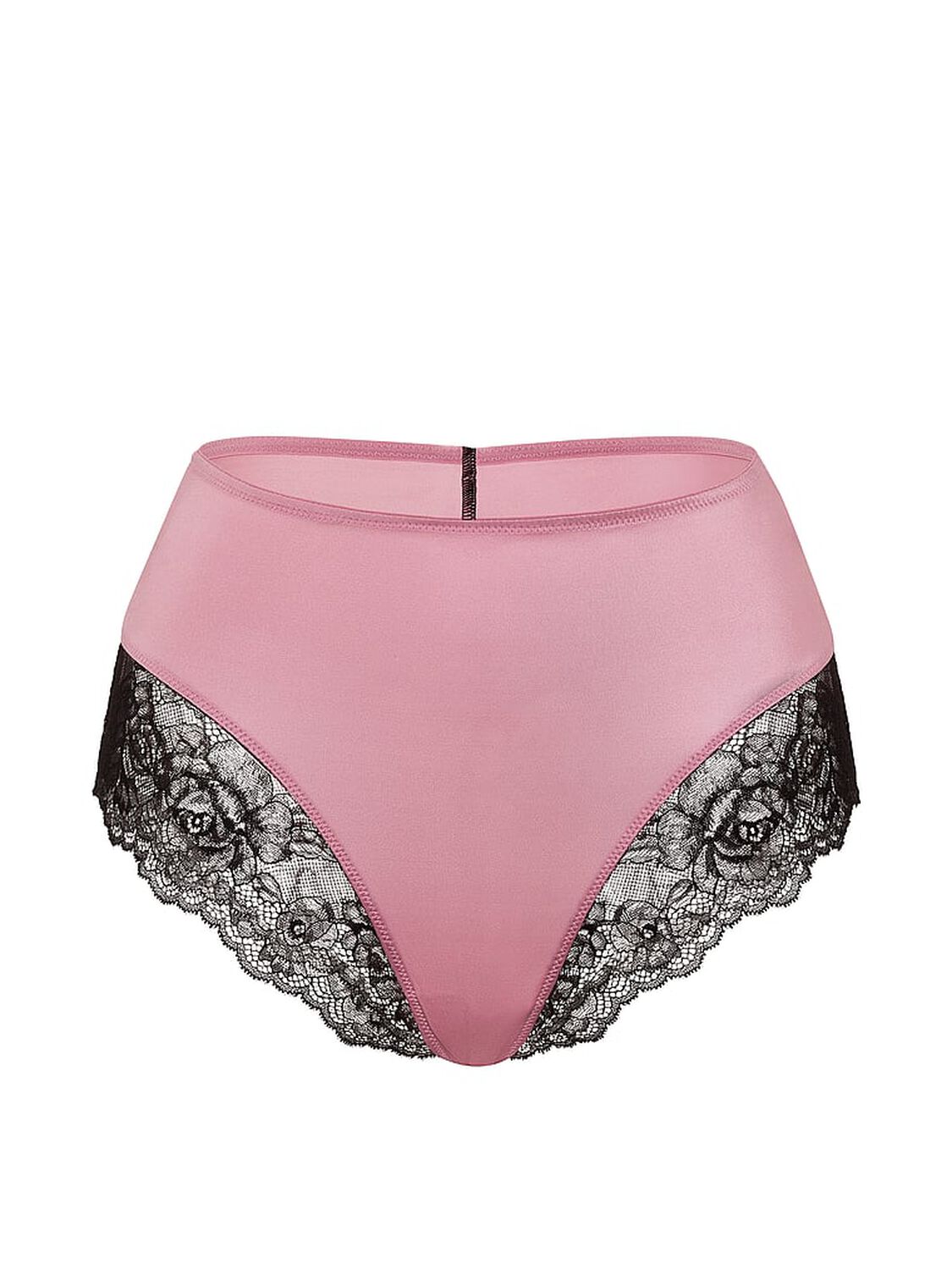 vs Very Sexy Smooth Lace-Trim High-Waist Brief Panty Dusk Rose 3 of 3 