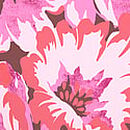 Boho Beach Tie-Side Bikini Bottom, Pink Floral, swatch