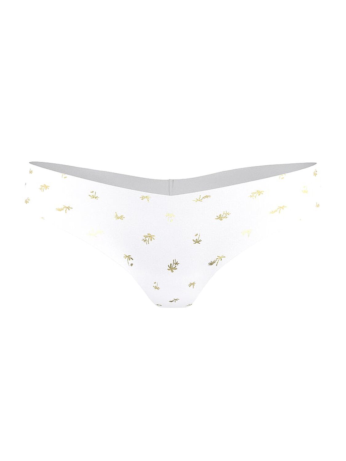 vs No-Show No-Show Thong Panty White Palm 3 of 3 