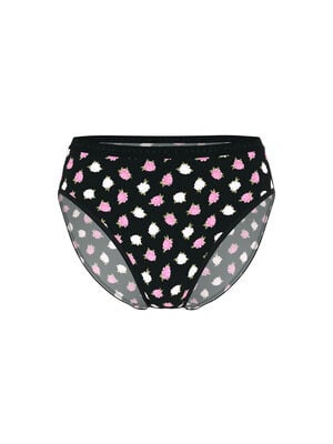 Stretch Cotton High-Leg Brief Panty