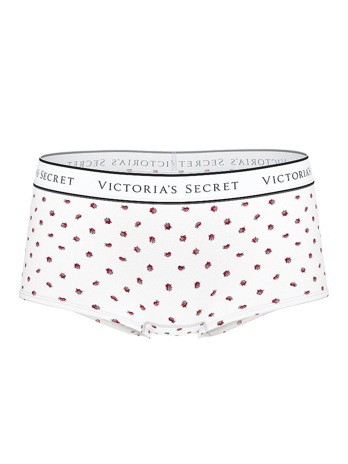 vs Cotton Logo Cotton Hiphugger Panty White Ladybug 1 of 1 