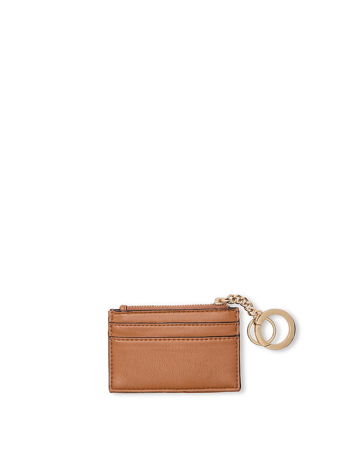 vs Victoria's Secret Card Holder Keychain Brown 2 of 3 