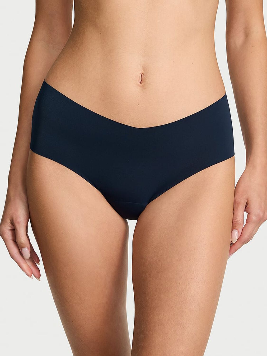 vs No-Show No-Show Strappy Cheeky Panty Noir Navy 1 of 2 
