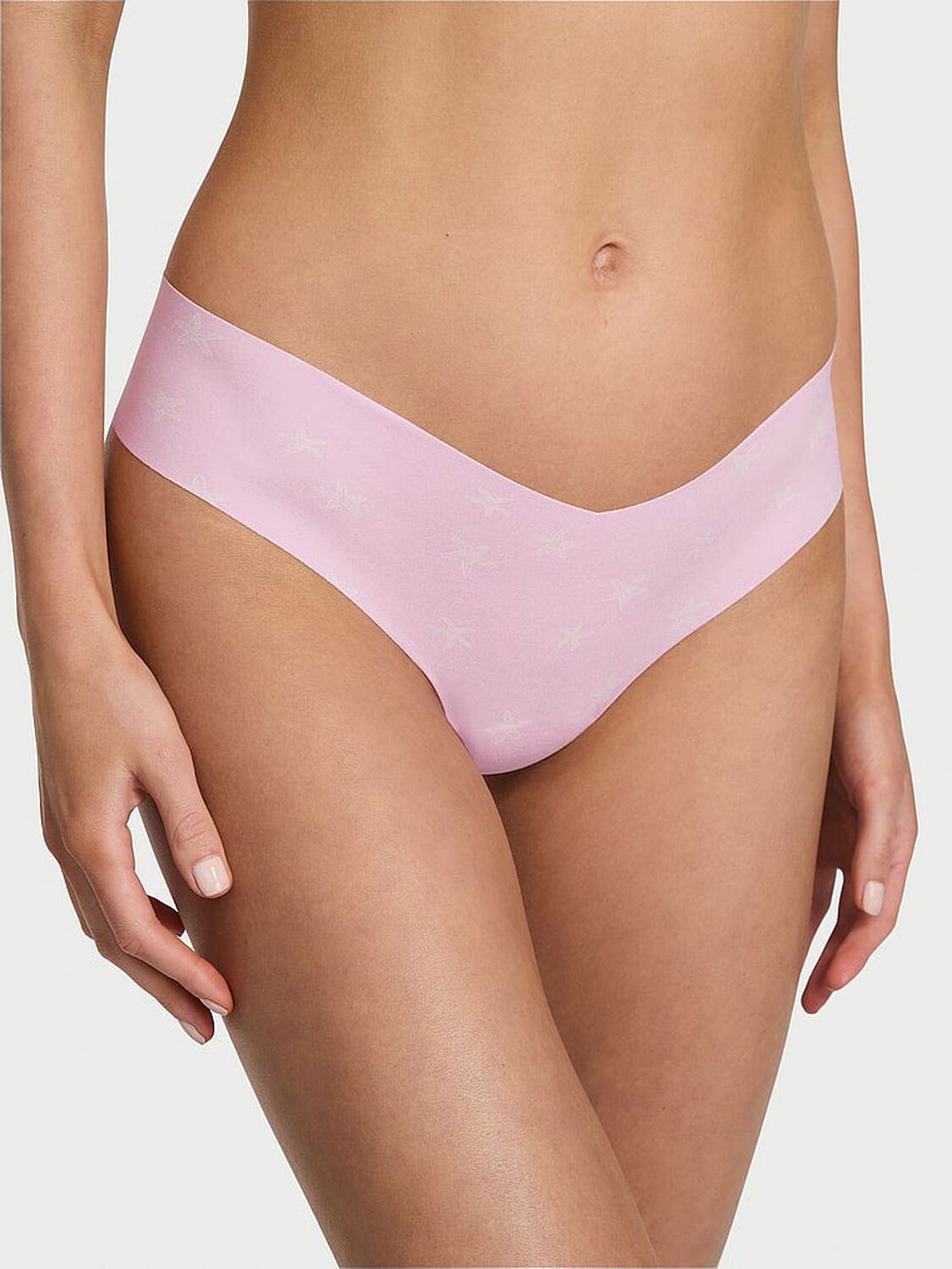 vs No-Show No-Show Thong Panty Waterlily Starfish 2 of 2 