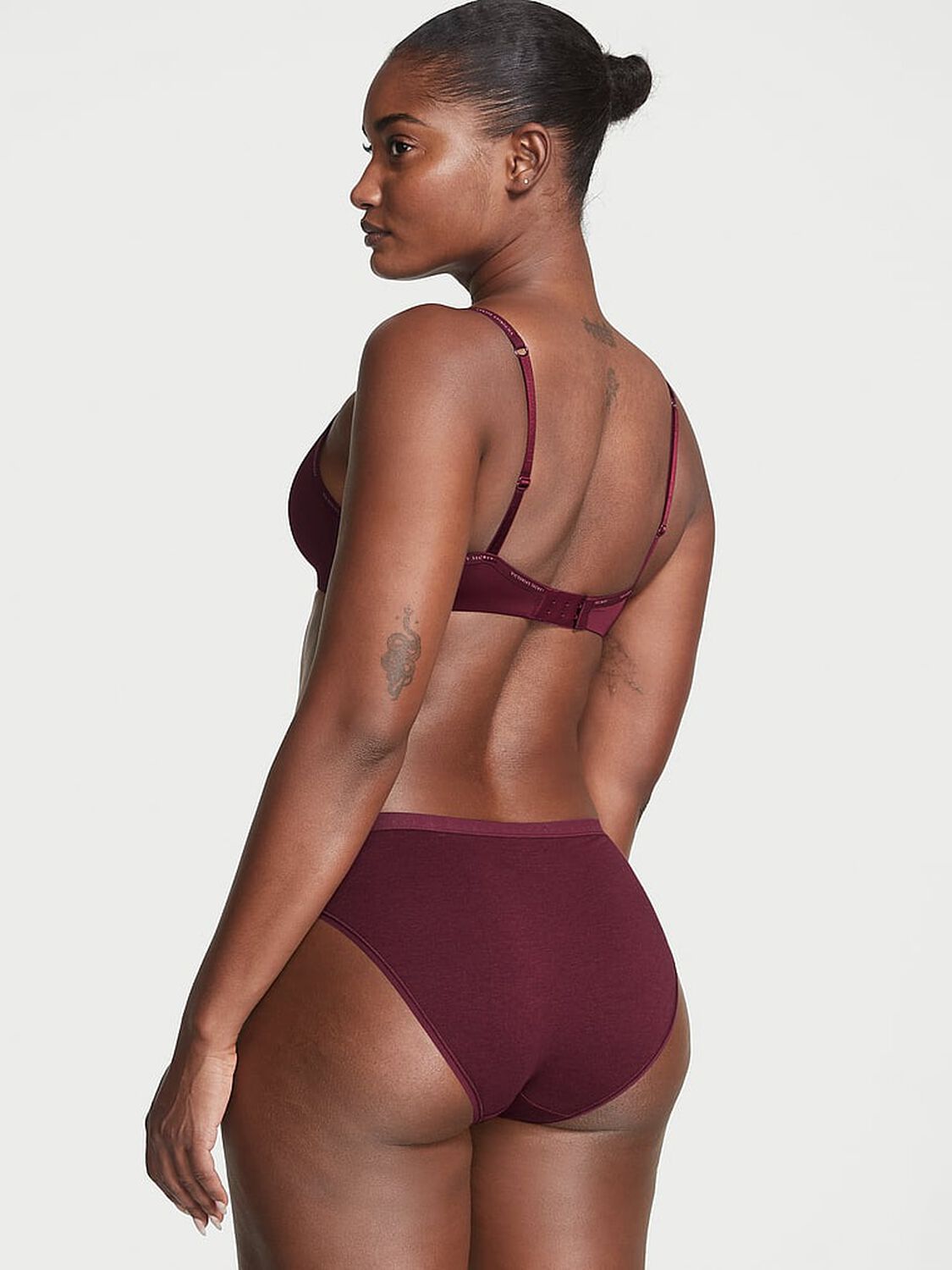 vs Victoria's Secret Stretch Cotton Bikini Panty Kir 2 of 3 