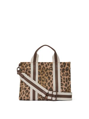 Mini Crossbody Canvas Tote Bag