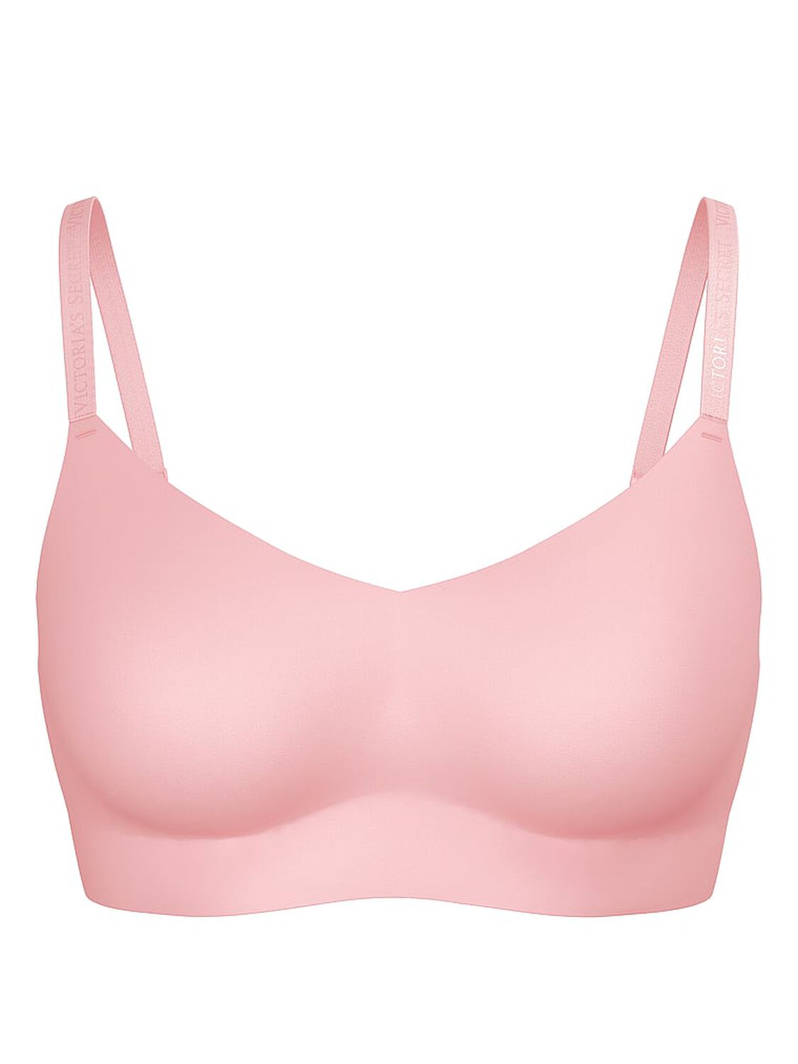 vs Victoria's Secret Bare Lightly Lined Wireless Comfort Bra Pink Lily 3 of 3 