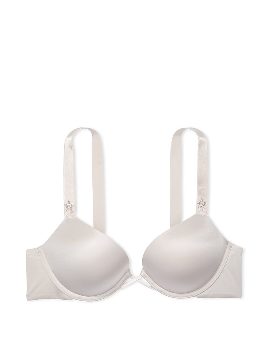 vs Very Sexy Bombshell Add-2-Cups Starstruck Shine Push-Up Bra Delfin Grey 3 of 4 