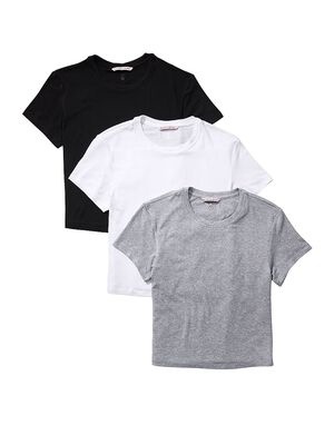 3-Pack Modal Fitted Tees