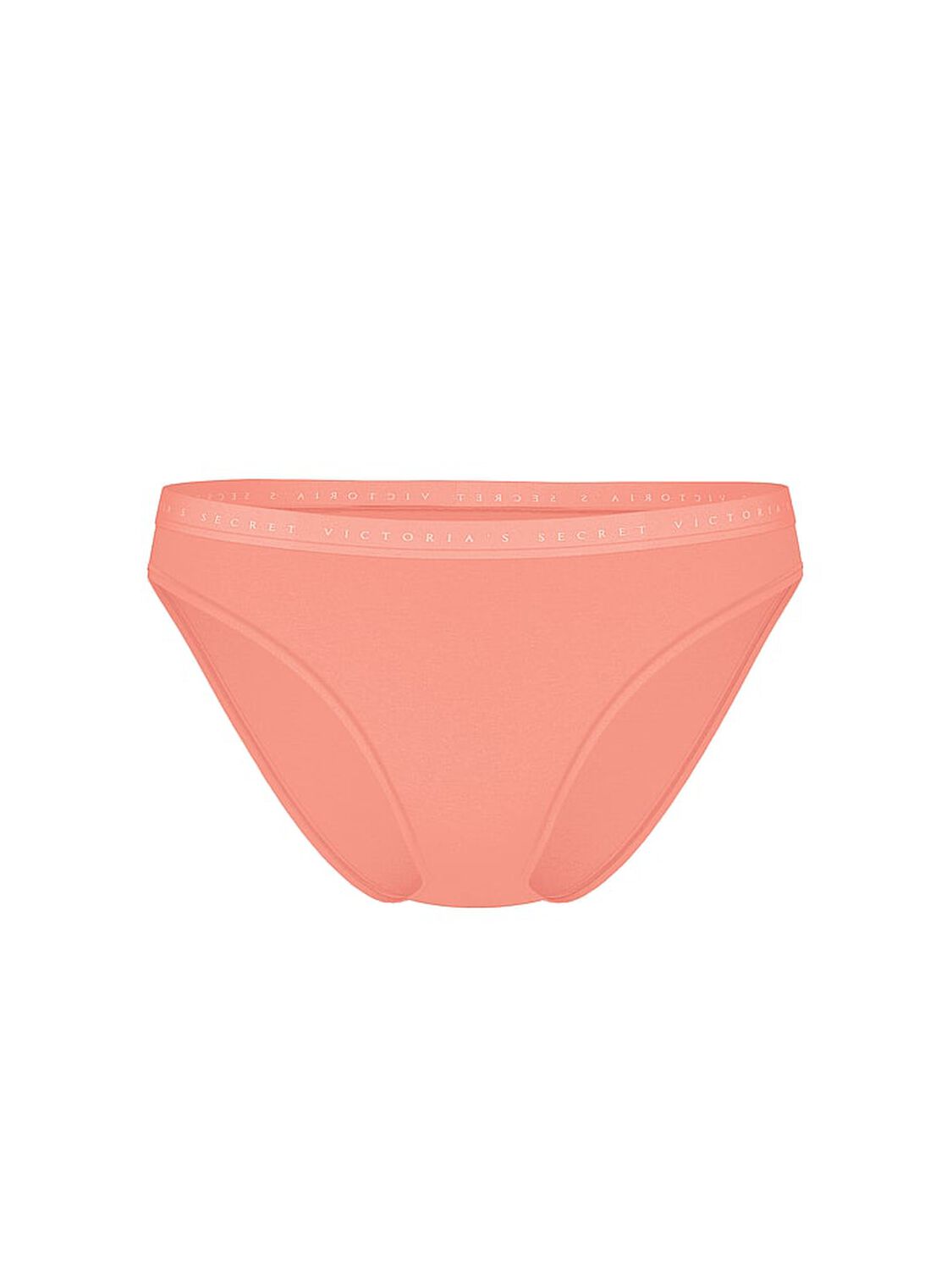 vs Victoria's Secret Body by Victoria Stretch Cotton Bikini Panty Peach Bellini 3 of 3 
