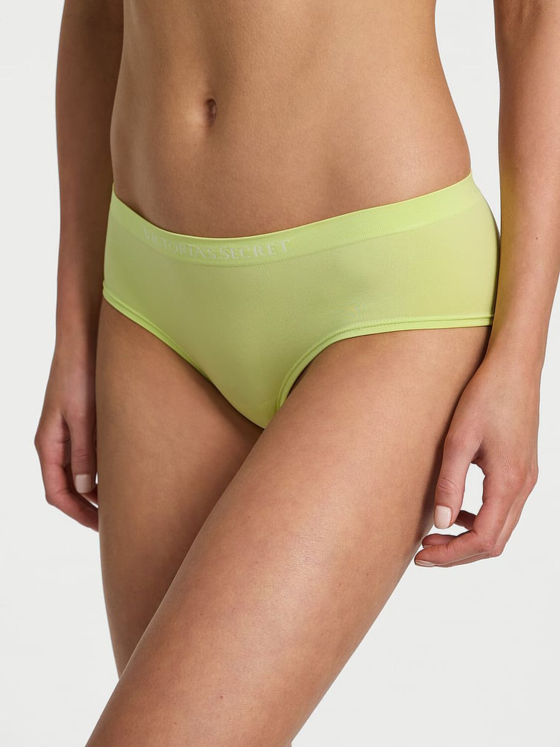 vs Seamless Seamless Hiphugger Panty Sparkling Lime 1 of 3 