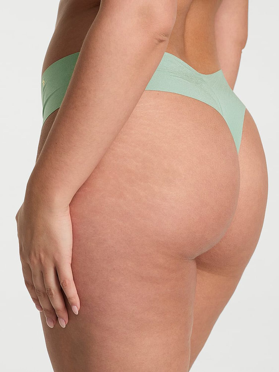vs No-Show No-Show Thong Panty Seasalt Green 2 of 3 