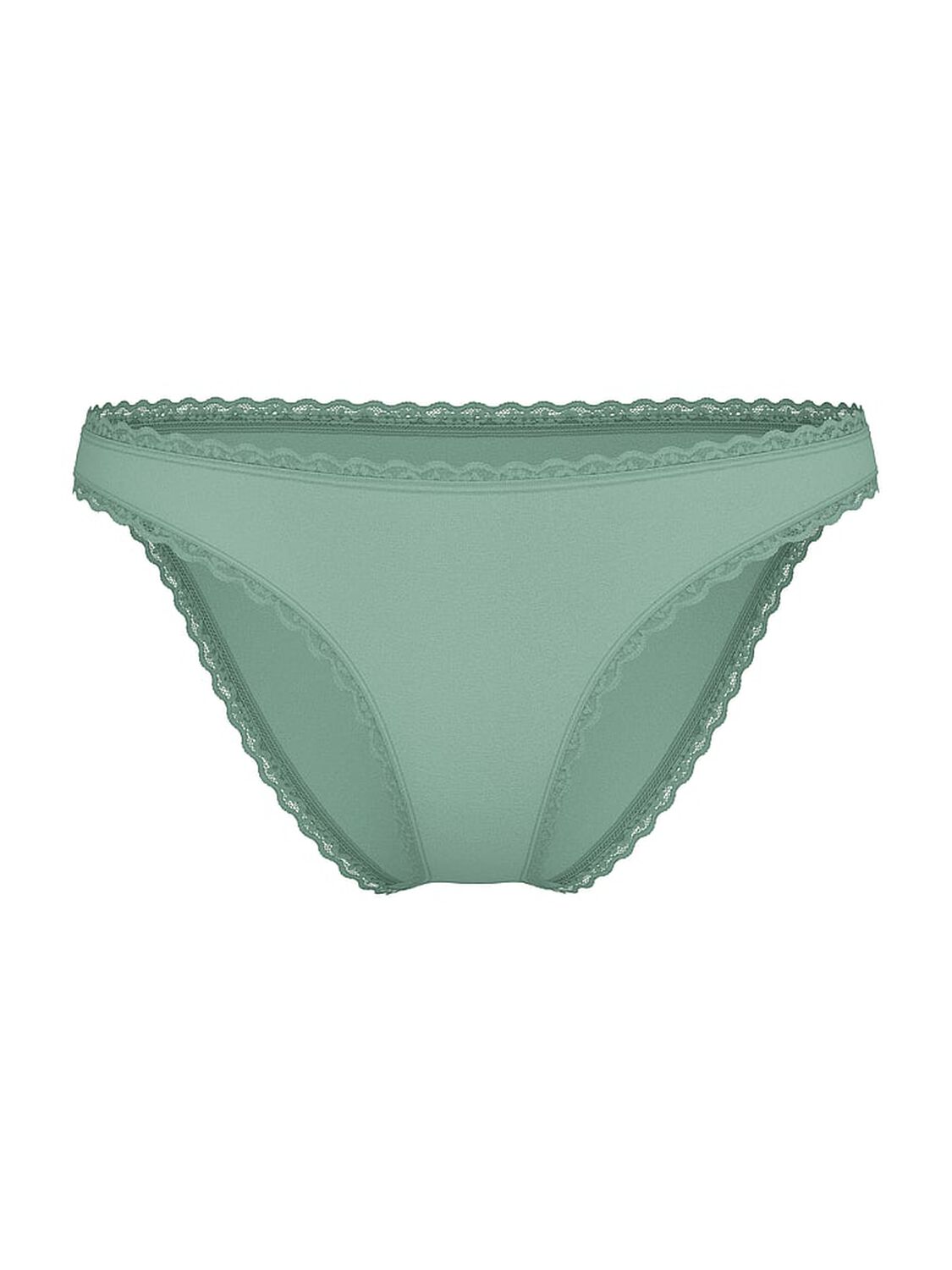 vs The Lacie Lace-Waist Bikini Panty Seasalt Green 3 of 3 