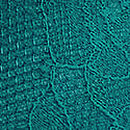 Rose Lace Push-Up Bra, True Teal, swatch
