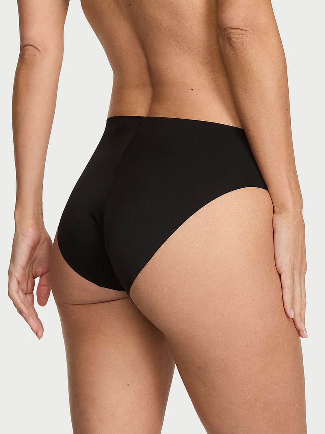 vs No-Show No-Show Mid-Rise Bikini Panty Black 2 of 3 