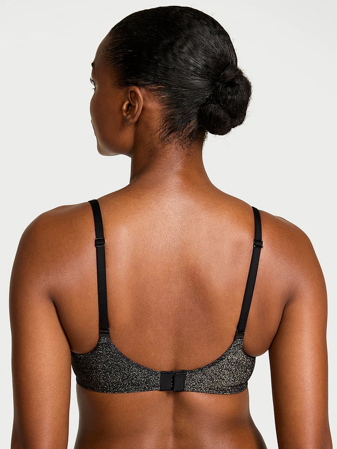 vs Body By Victoria Perfect Shape Shimmer Push-Up Bra Black 2 of 2 