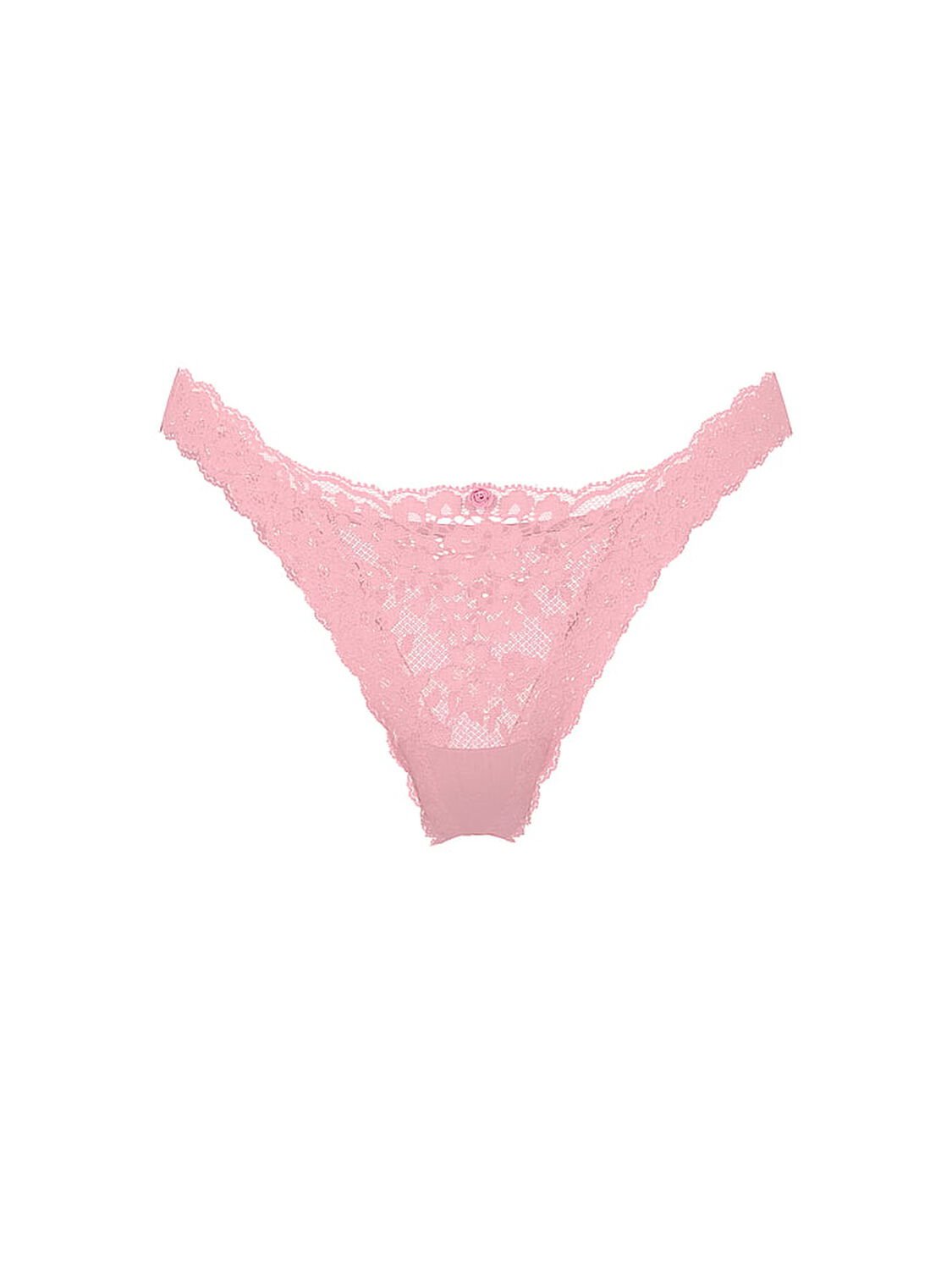 vs Dream Angels Lace Brazilian Panty Petal Pink 3 of 3 