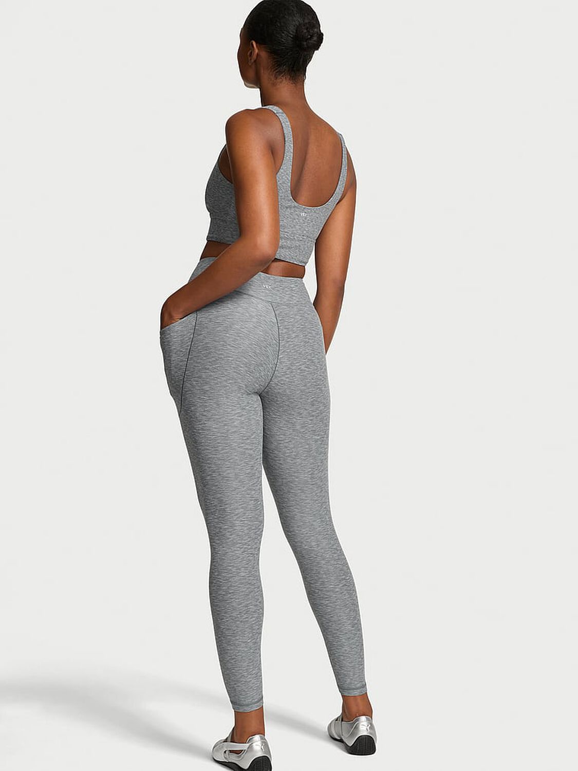 vs Vsx VSX LUXMarl&trade; Legging Heather Dark Steel 3 of 3 