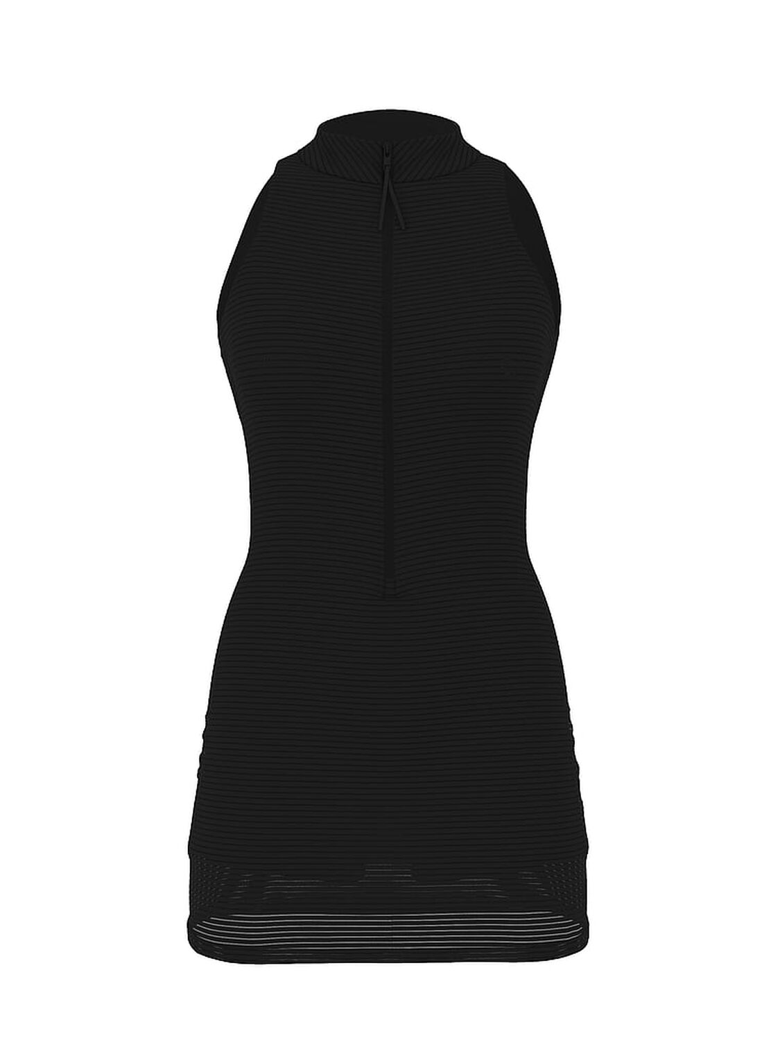vs Vsx VSX Activate&trade; Collared Mini Dress Black 3 of 3 