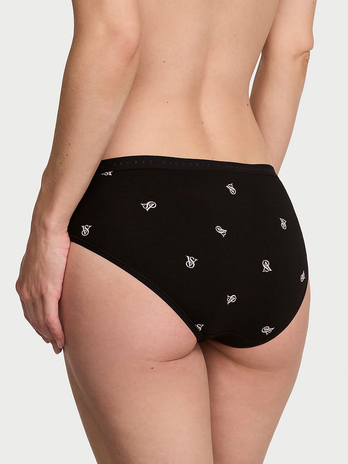 vs Victoria's Secret Stretch Cotton Hiphugger Panty Tossed Vs Lockup 2 of 2 