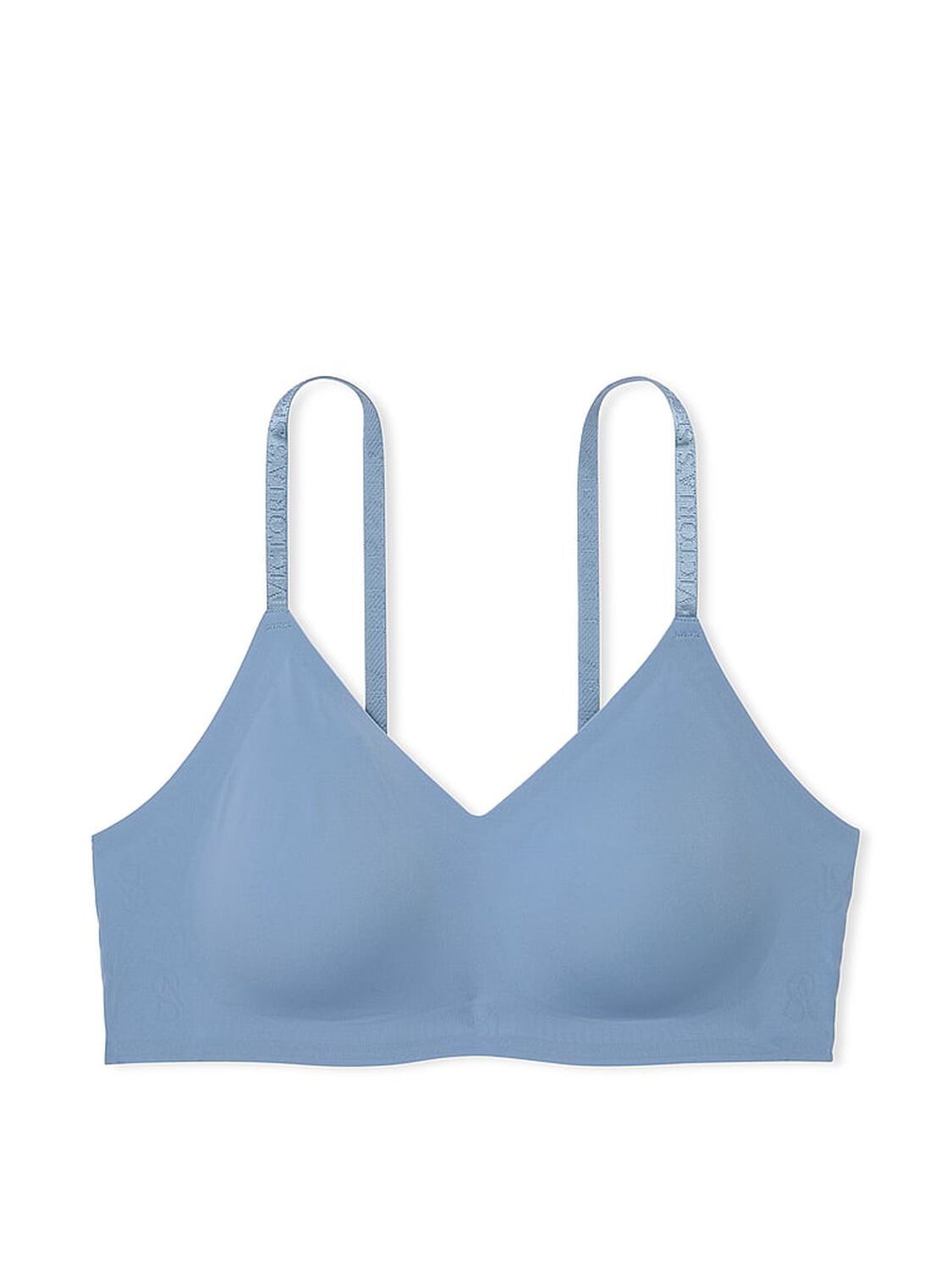 vs The T-Shirt Lightly Lined Wireless Comfort Bra Faded Denim 3 of 3 