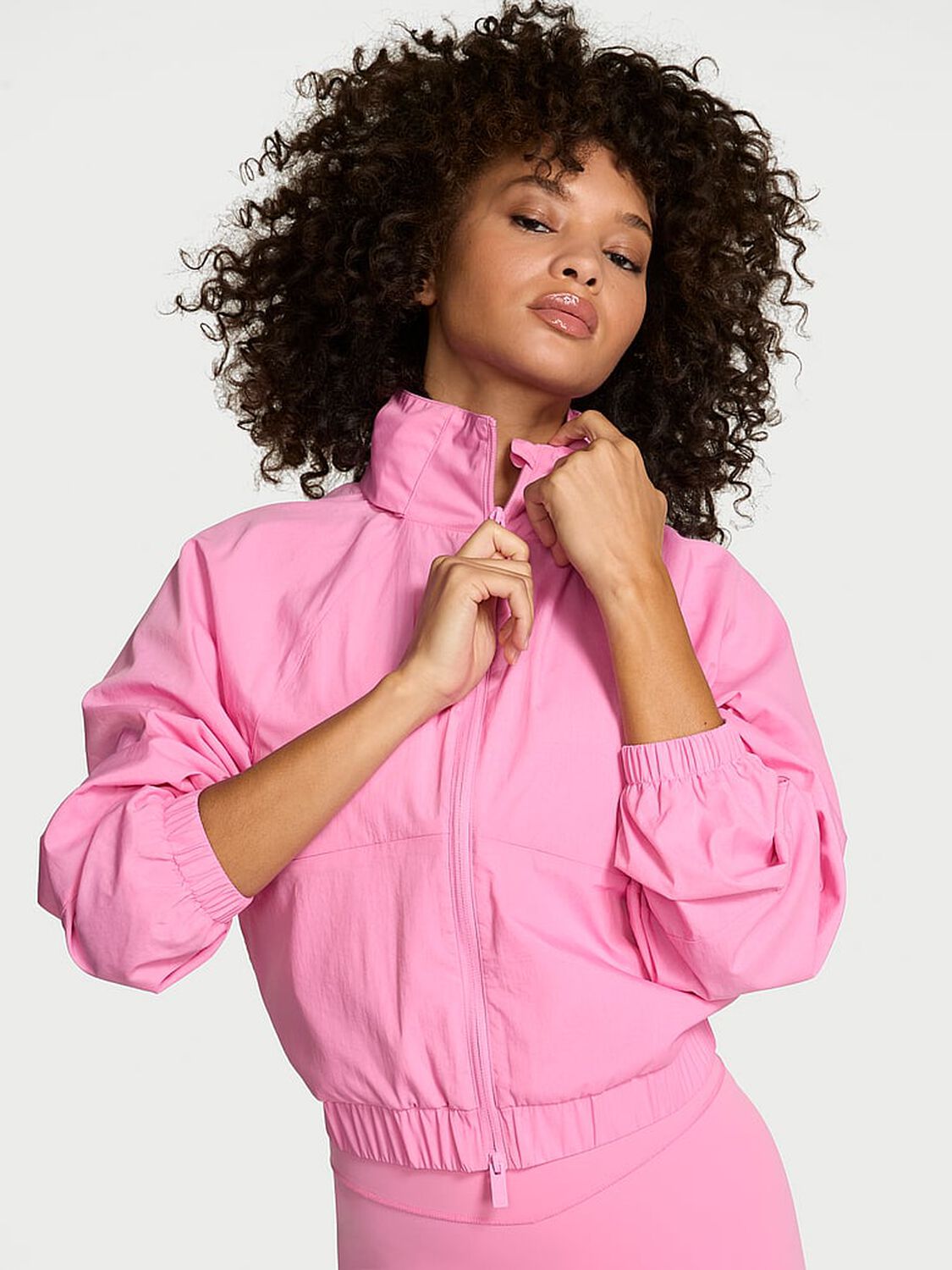 vs Vsx VSX Power Parachute Full-Zip Jacket Pink Sugar 1 of 3 