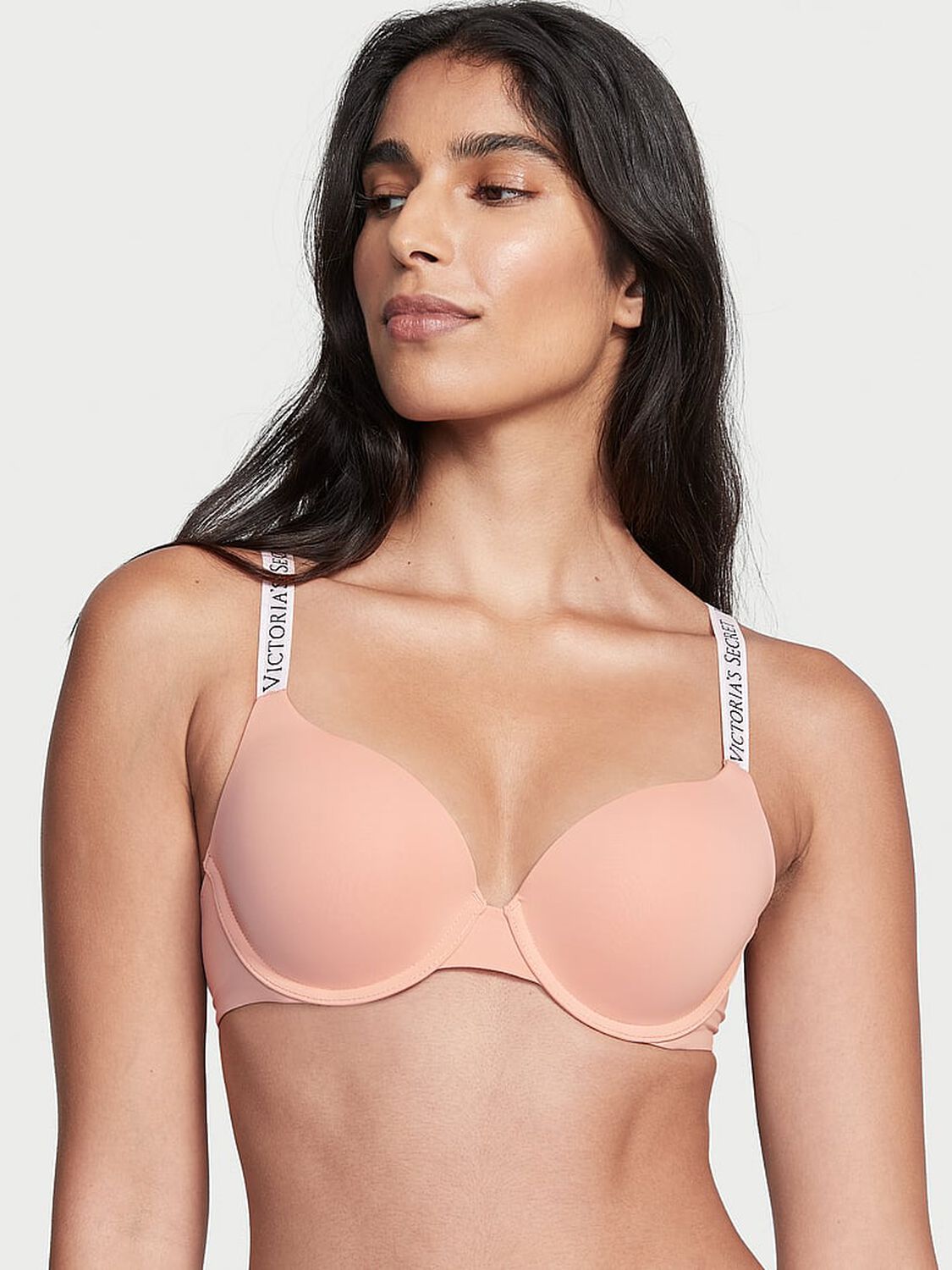 vs The T-Shirt Push-Up Perfect Shape Bra Misty Rose 1 of 3 