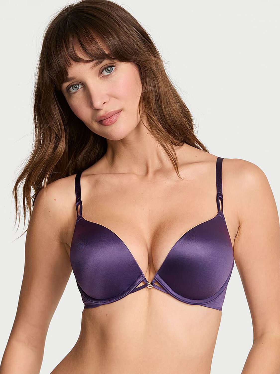 vs Very Sexy Bombshell Add-2-Cups Smooth Push-Up Bra Valiant Purple 4 of 4 