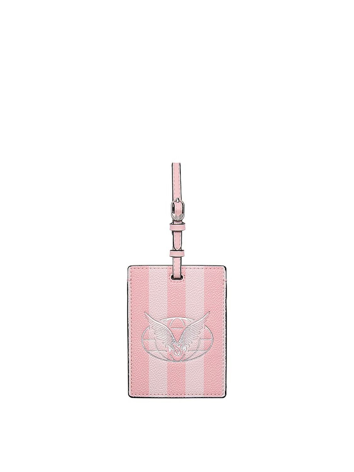 vs Victoria's Secret Angel Essentials Luggage Tag Heritage Stripe 1 of 3 